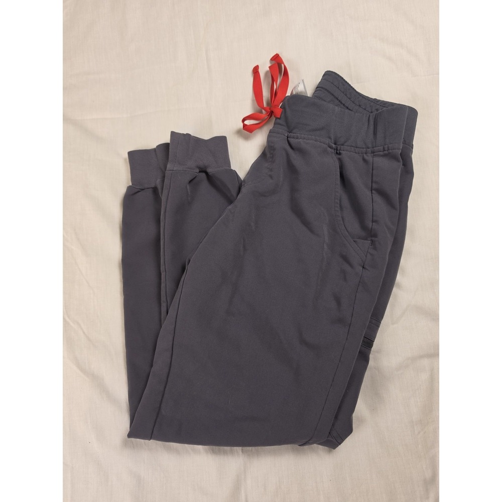 FIGS Zamora Jogger Pants Womens Medium Gray Technical Scrub W1SWW2005